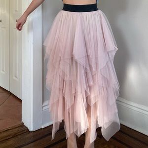 Free People Tulle Skirt